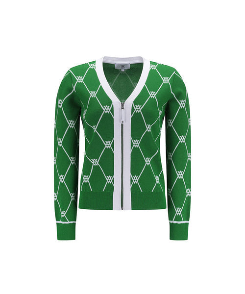 ANEW Golf: Women Monogram Logo Entrasia Cardigan