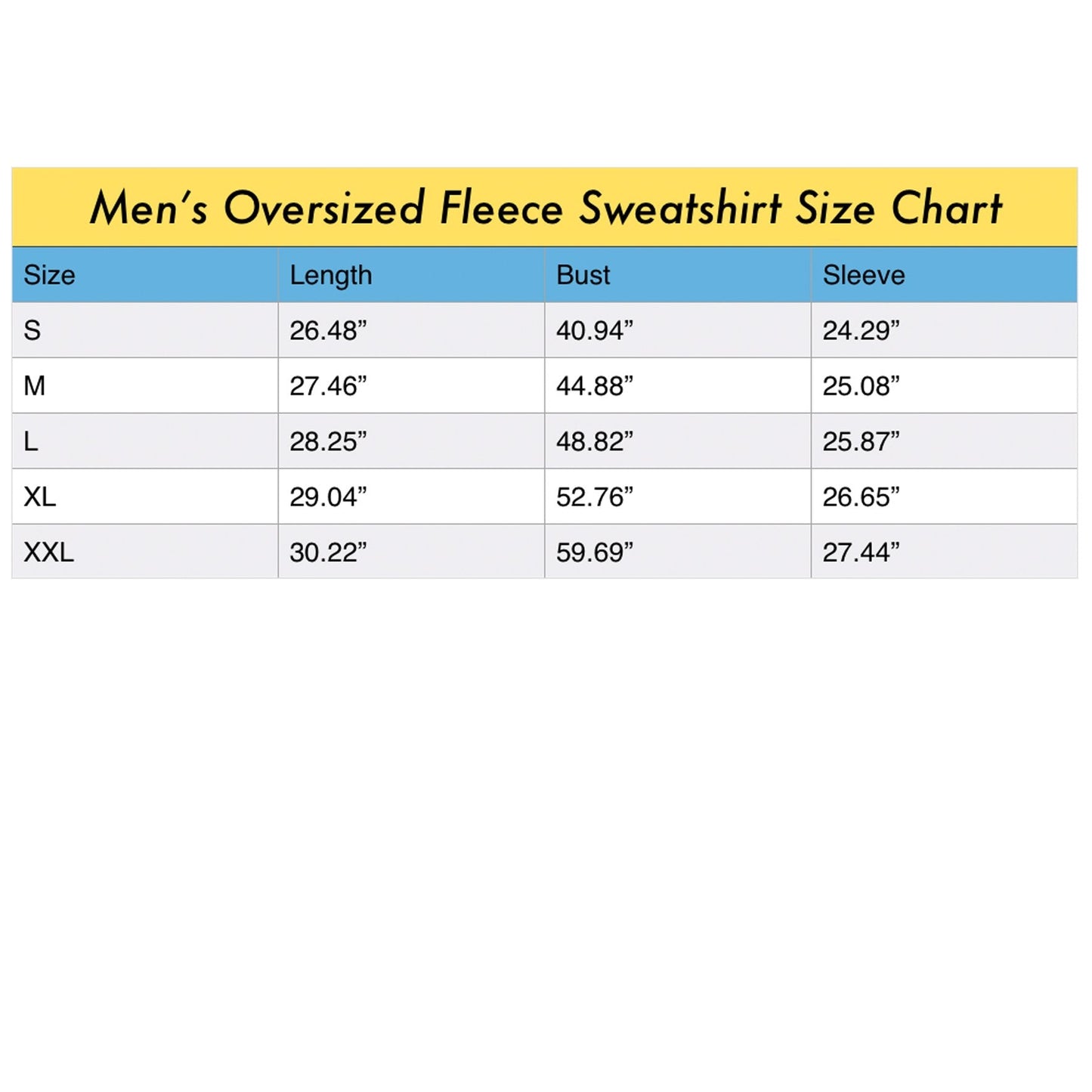 1, 2, 3 V Men's Oversized Fleece Sweatshirt